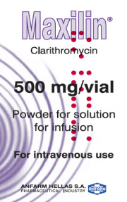 Clarithromycin Pd.Sol.Inf. 500mg/Vial (EU CTD Available)