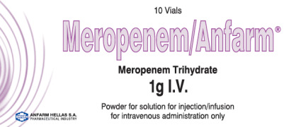 Meropenem Pd.I.S.Inf 500mg/Vial, 1g/Vial & 2g/Vial (EU CTD Available)