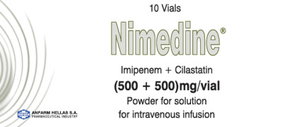 Imipenem + Cilastatin Pd.Sol.Inf  (500+500)mg/Vial (EU CTD Available)