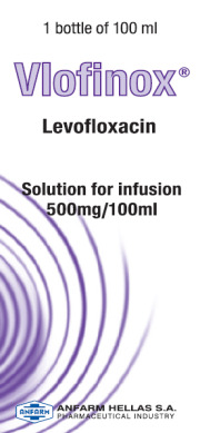 Levofloxacin Sol.Inf 5mg/ml (100ml Bottle) (EU CTD Available)