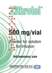 Azithromycin Pd.Sol.Inf 500mg/Vial (EU CTD Available)