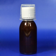 100ml Syrup Bottle with cap and dosing cup