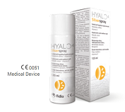 Hyalo4 Silver spray 50/125 ML • HA 0,25% (200 kDa) • Ag 1% (Metallic Silver) • Vitamin E