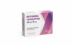 Metformin+Sitagliptine 500mg/50mg Tablet