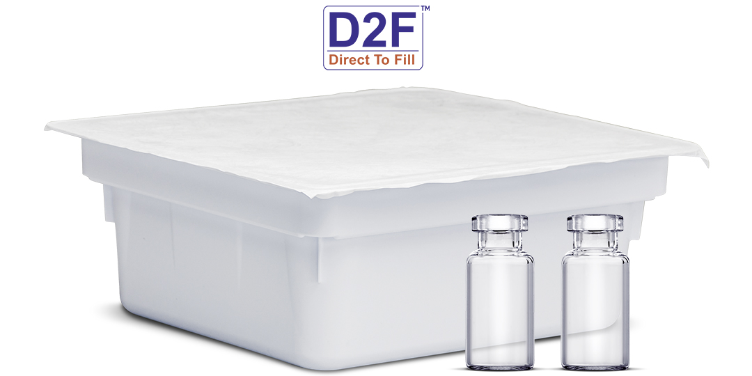 D2F™ Glass Vials