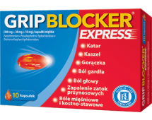 GRIPBLOCKER EXPRESS (paracetamol, pseudoephedrine hydrochloride, dextromethorphan hydrobromide)