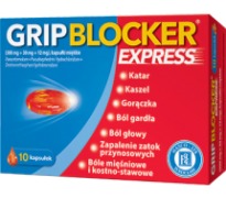 GRIPBLOCKER EXPRESS (paracetamol, pseudoephedrine hydrochloride, dextromethorphan hydrobromide)