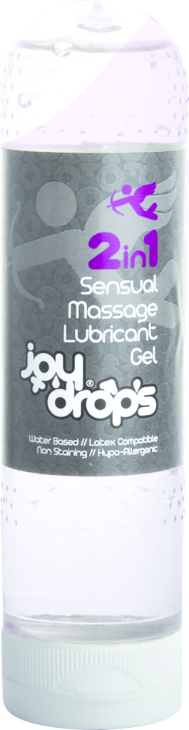 JOYDROPS LUBRICANT GELS-2 IN 1 SENSUAL MASSAGE