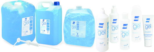 Konix  Ultrasound Gel Blue & Transparent