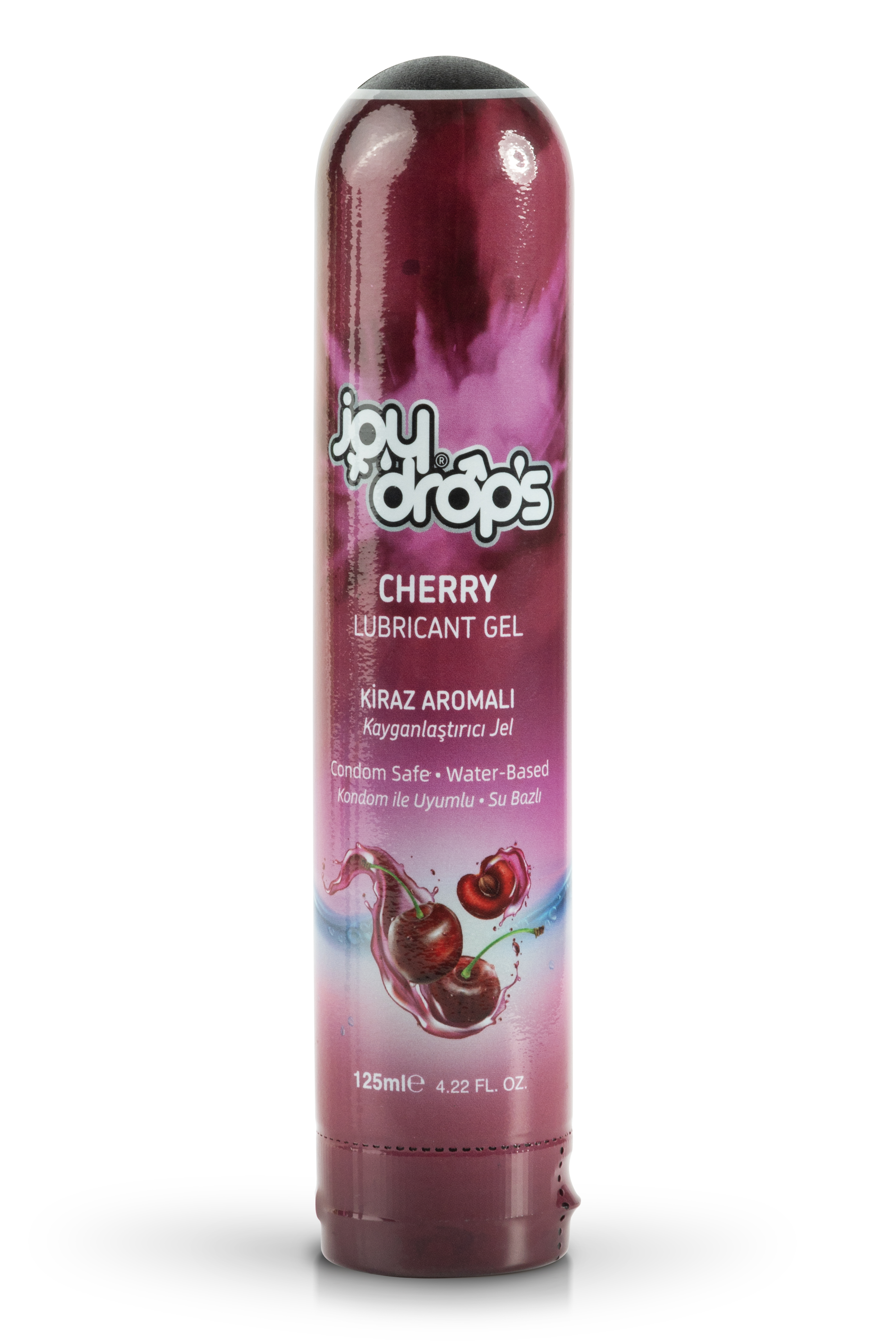 JoyDrops Cherry Lubricant Gel