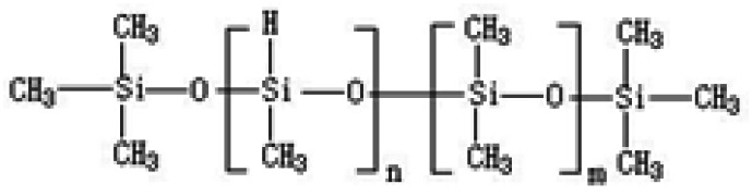 Methylhydrosiloxane, Dimethylsiloxane Copolymer,               Trimethylsiloxane Terminated ?XJY-702)