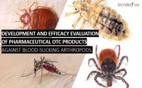 DEVELOPMENT AND EFFICACY EVALUATION OF PHARMACEUTICAL OTC PRODUCTS AGAINST BLOOD-SUCKING ARTHROPODS