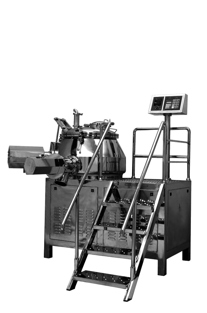 Rapid mixer granulator