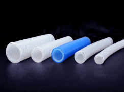 Imavacfit® - Platinum Cured Silicone Hose reinforced with Polyester Braiding and SS 316 Helical Wire