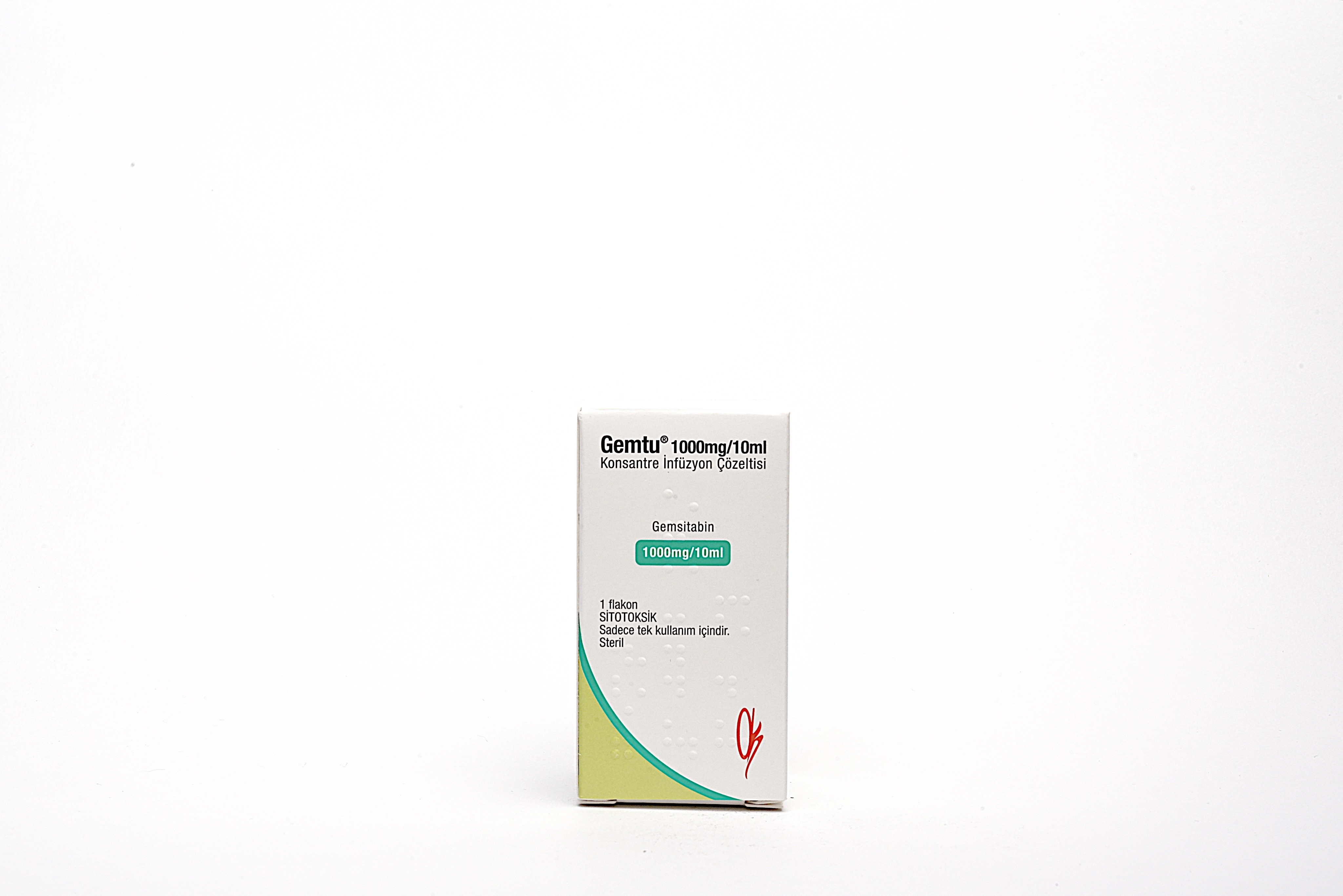 Gemtu (Gemcitabine HCL) 1000mg/10ml, 2000mg/20ml, 200mg/2ml