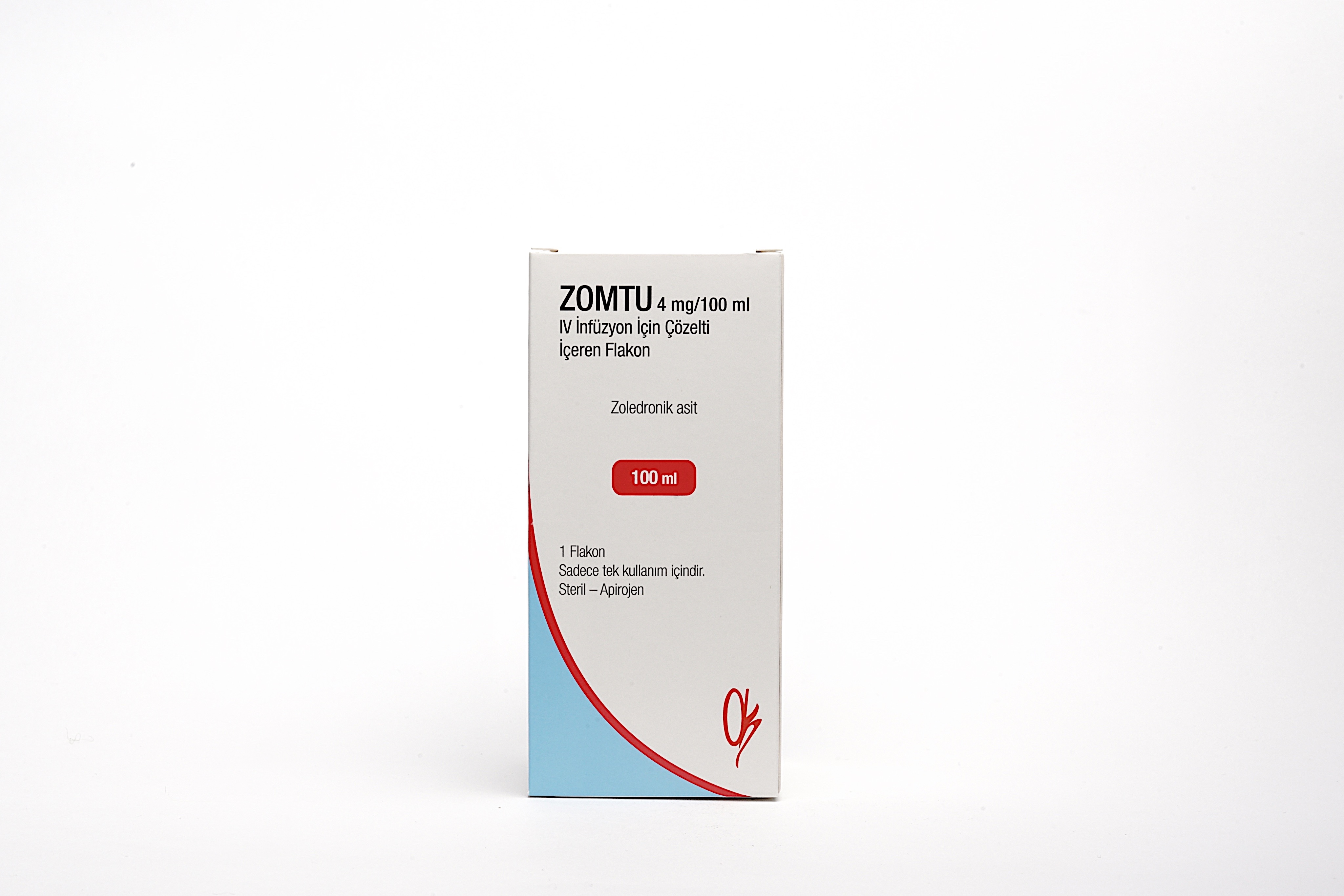 Zomtu 4mg/100ml, 4mg/5ml (Zoledronic Acid)