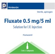 Flumazenil (FLUXATE) 0.5 MG/5 ML SOLUTION FOR I.V. INJECTION