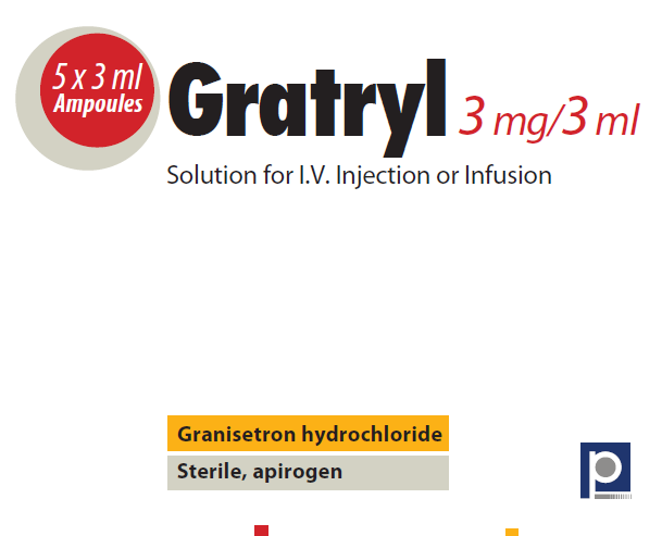 Granisetron (GRATRYL) 3 MG/3 ML SOLUTION FOR I.V. INJECTION OR INFUSION (5 AMPOULES)