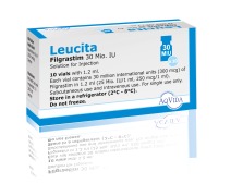 Leucita/Filgrastim AqVida (recombinant human G-CSF) solution for injection