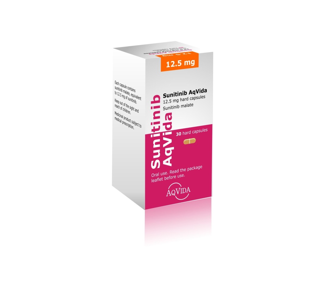 Sunitinib AqVida hard capsules*