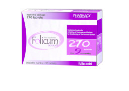 Folicum acidum 270 tablets