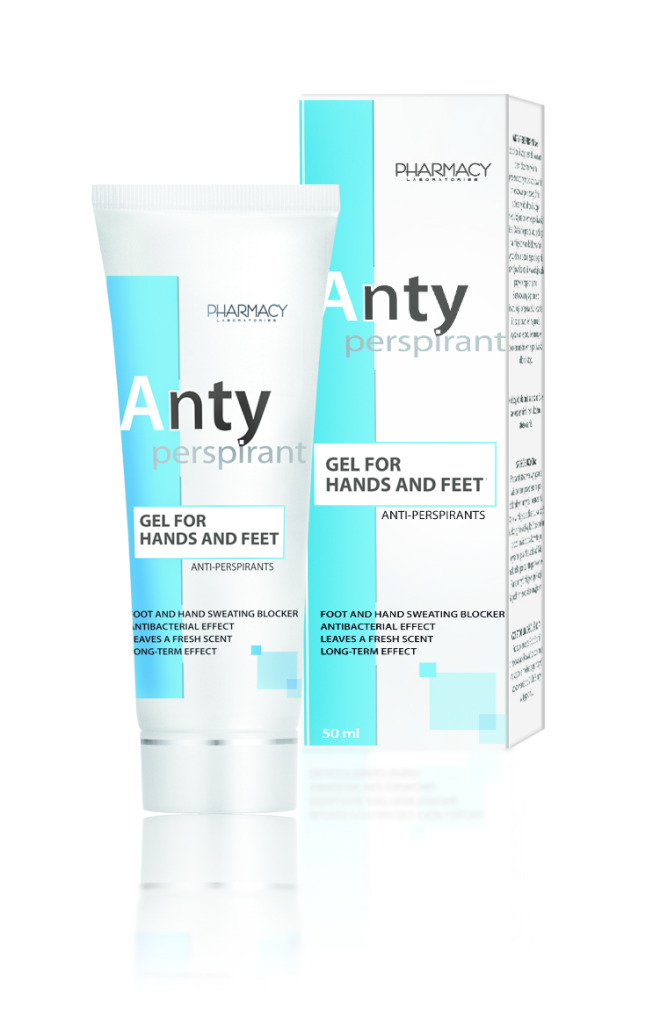 Antyperspirant Gel for Feet and Hands