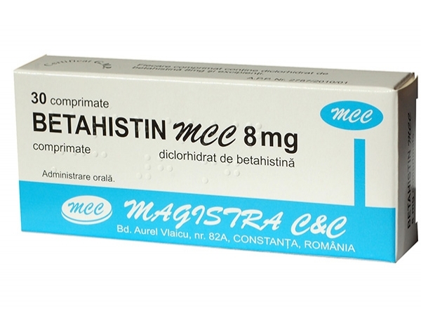 Betahistin Mcc 8mg