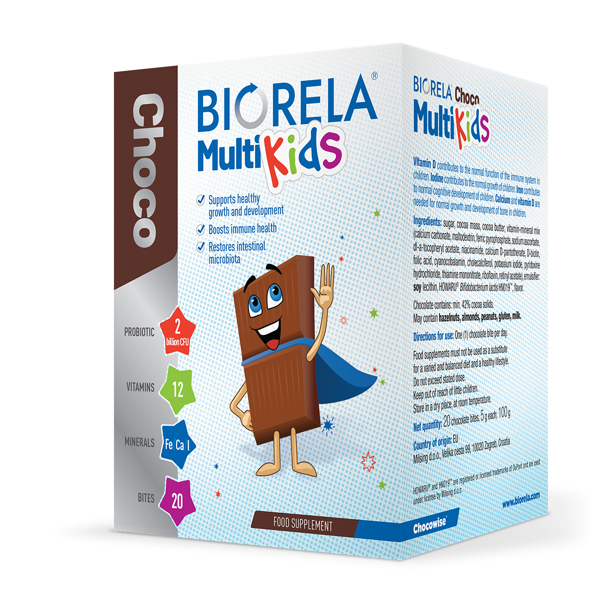 Biorela® Choco Multi Kids