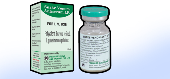 Snake Venom Antiserum I.P.(10 Ml Liquid Vial)