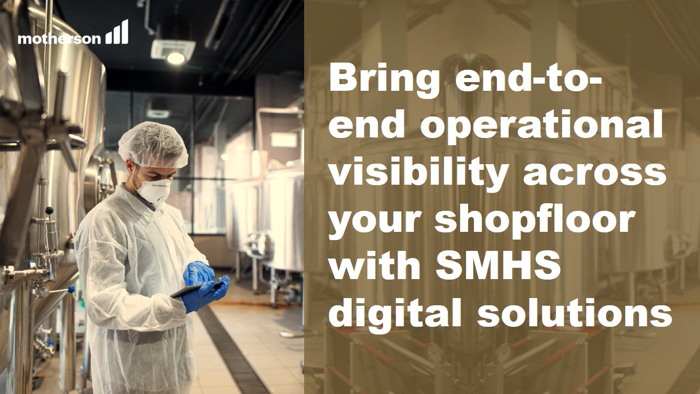 SAMVARDHANA MOTHERSON HEALTH SOLUTION LIMITED: Pharma manufacturers are able to streamline and optimize production operations, ensure quality and traceability, all while ensuring product integrity and regulatory compliance.