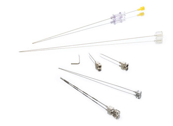 Epidural, huber, and custom needles