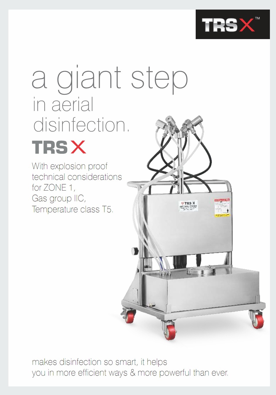 TRS X Compact Pneumatic Fogger Machine