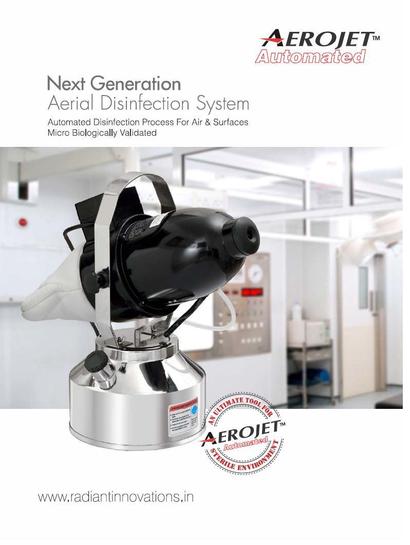 Aerojet Automated: Airborne disinfection system