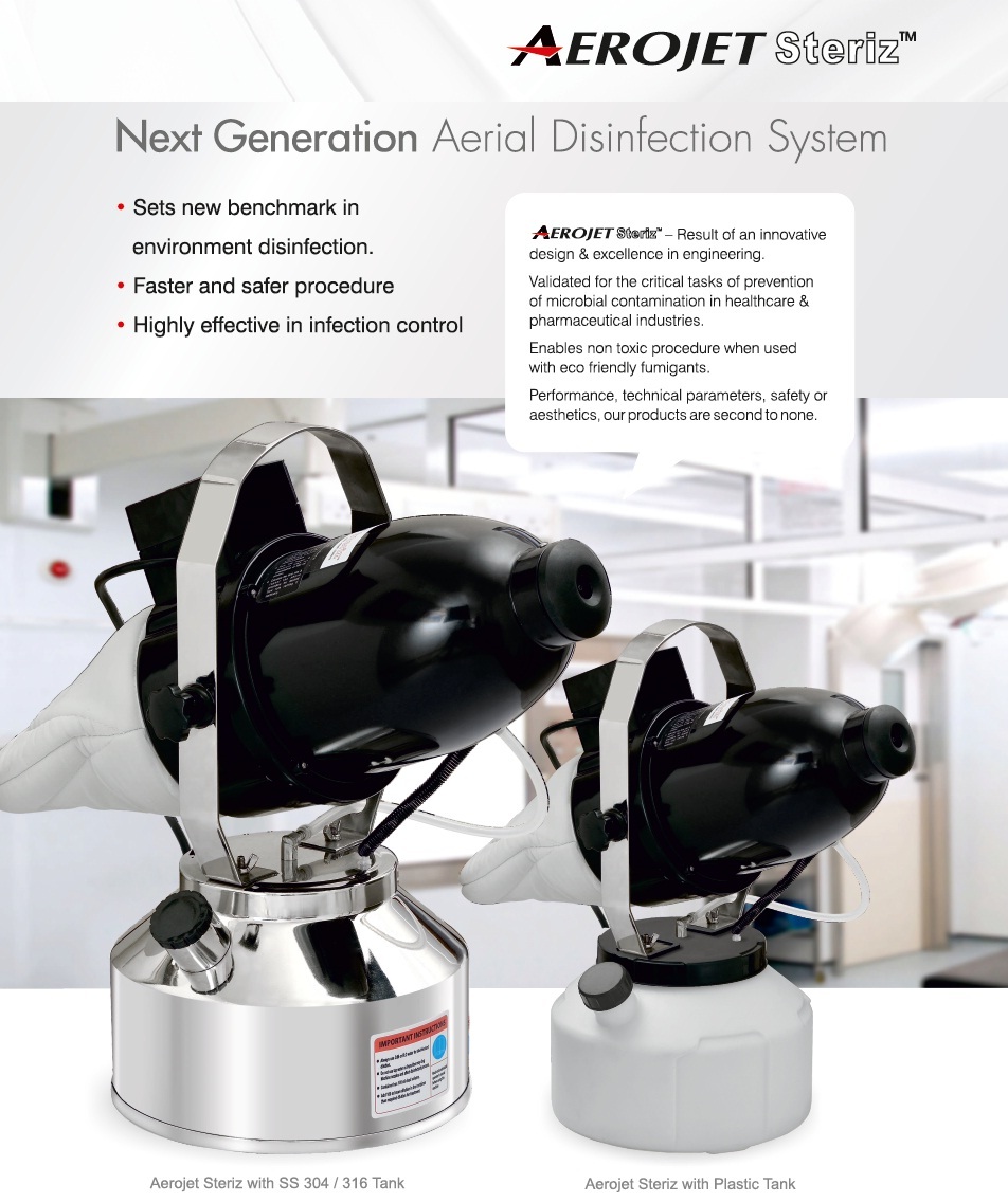 Aerojet Steriz: Airborne disinfection system