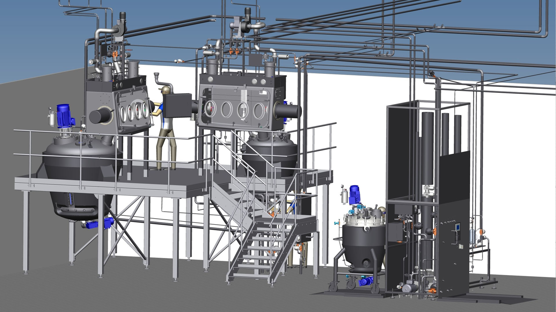 Formulation line with Isolator