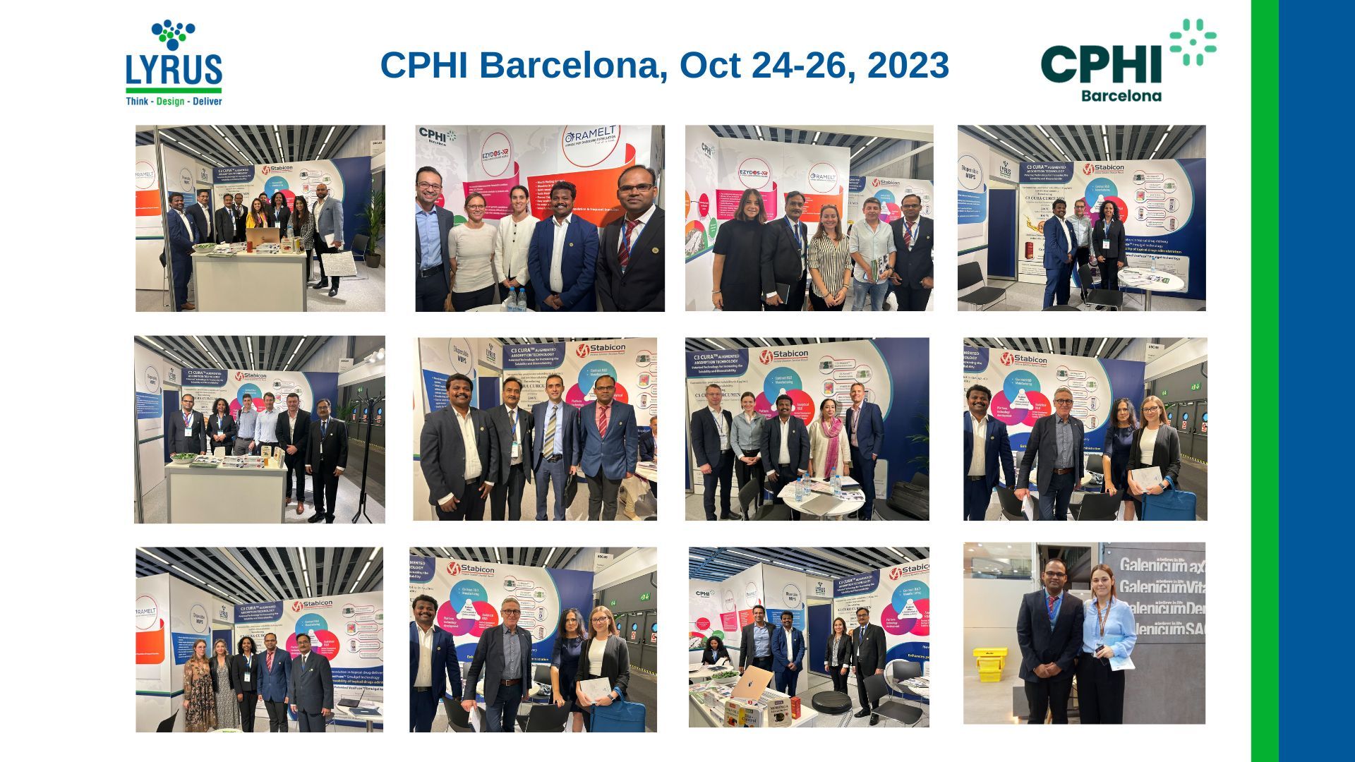 CPhI 2023 Barcelona meeting with Pharma industry leaders.