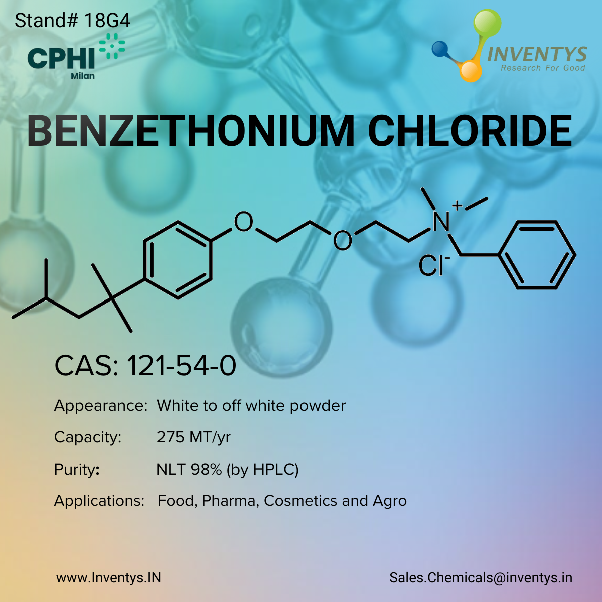 Benzethonium Chloride [121-54-0]