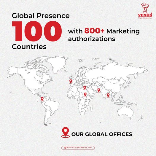 Venus Market Authorization & Global Presence