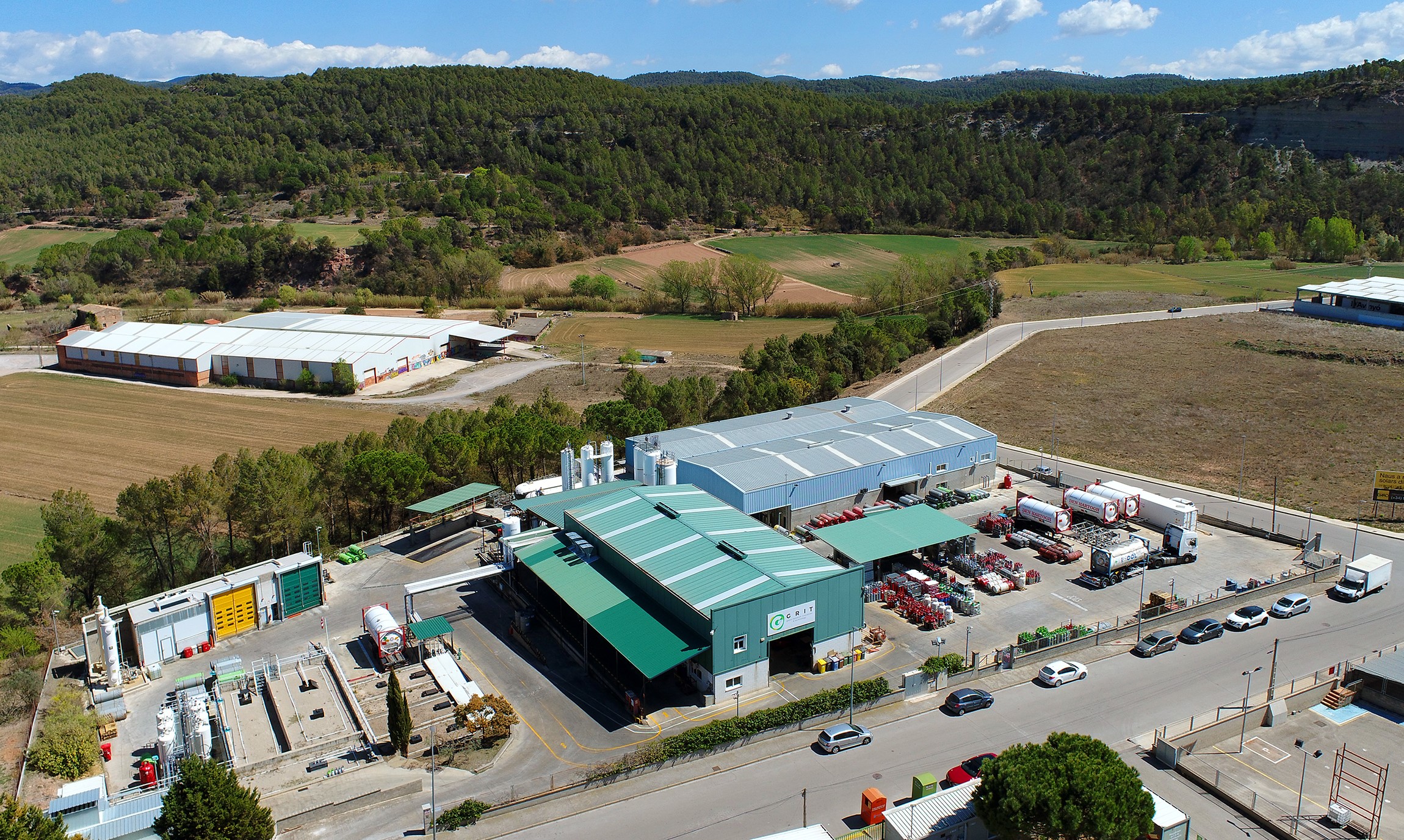 GRIT Factory where our Gas-To-Liquid production takes place