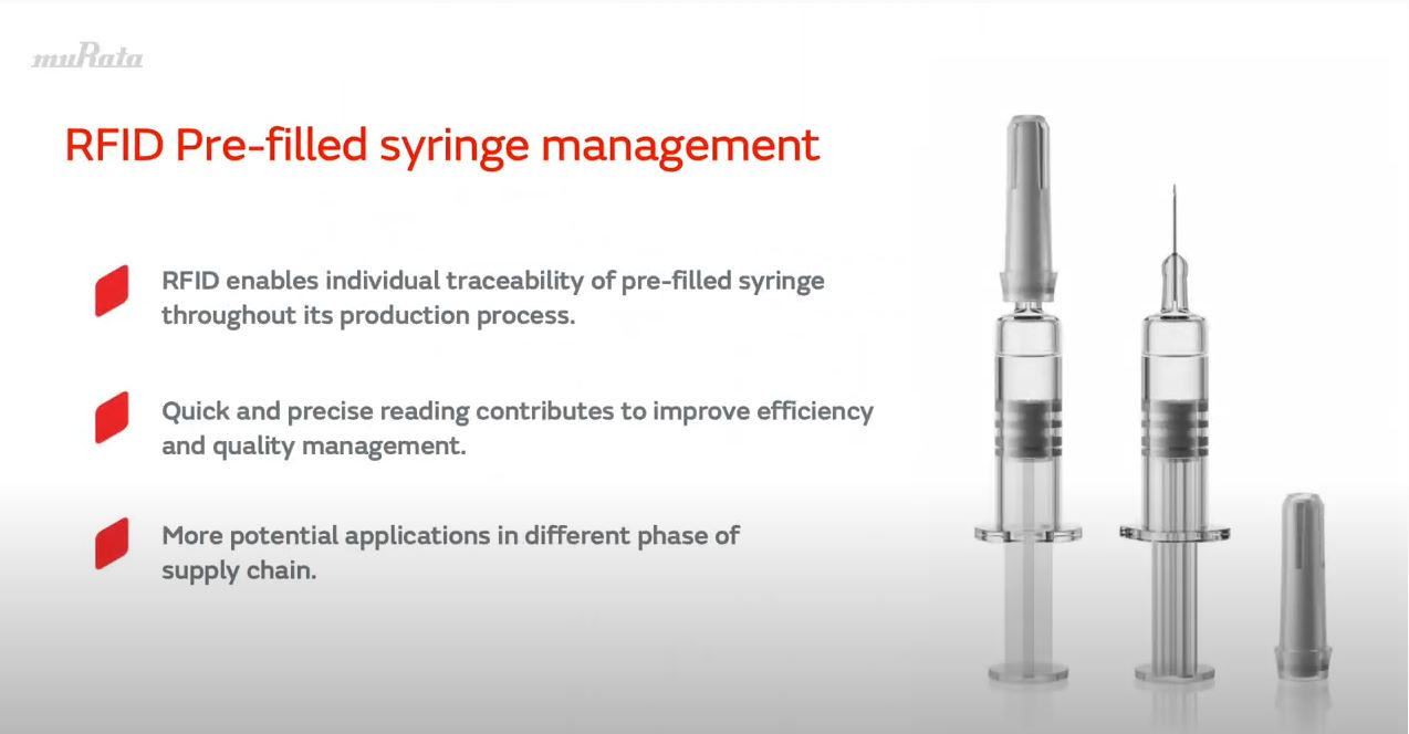 RFID Pre-filled syringe management