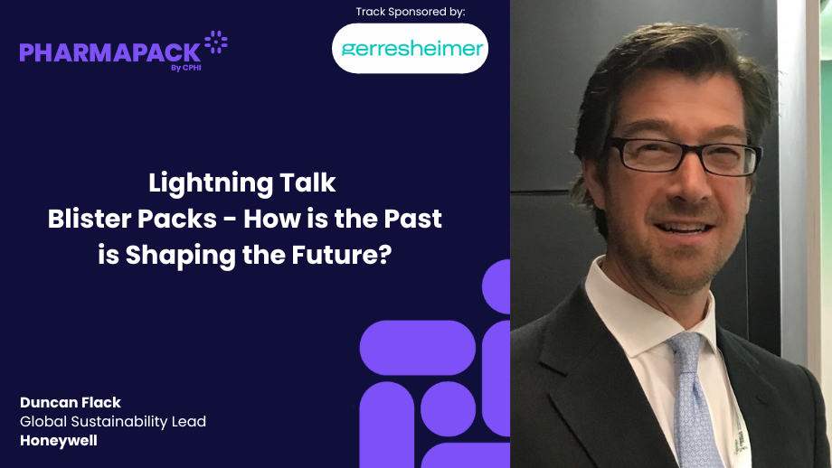 Lightning Talk - Blister Packs - How is the Past shaping the Future?