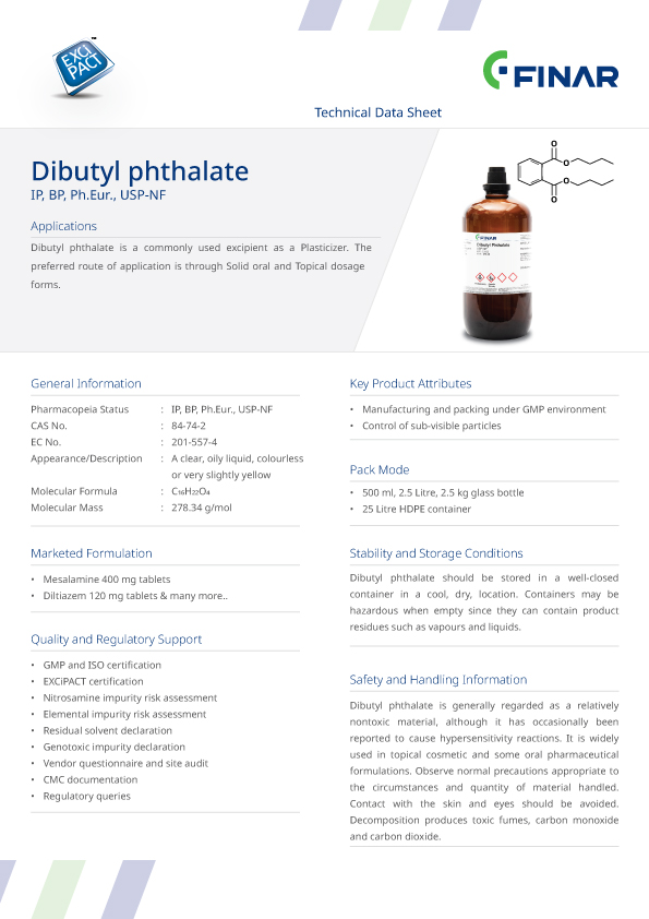 Dibutyl Phthalate