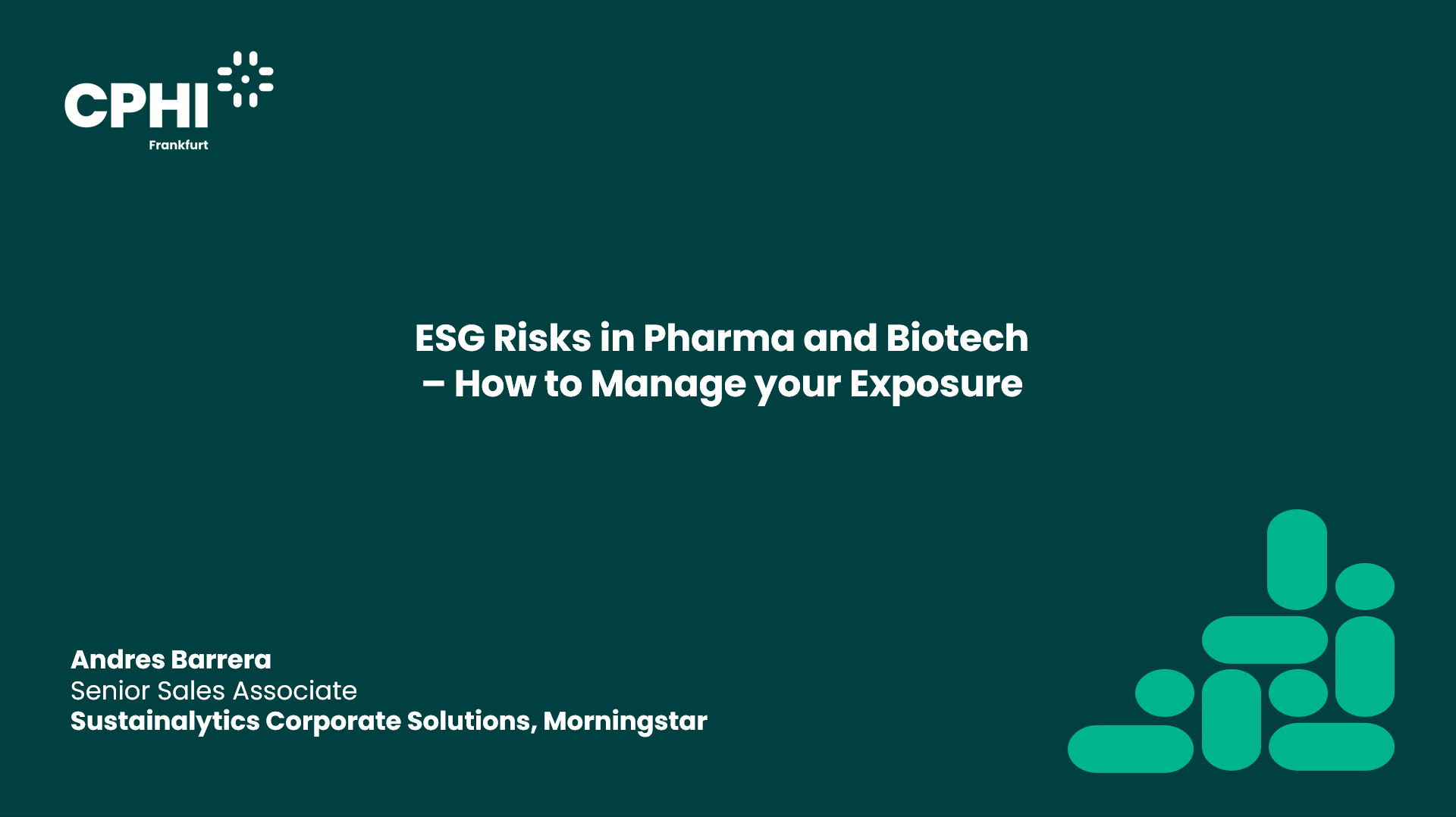 ESG Risks in Pharma and Biotech – How to Manage your Exposure