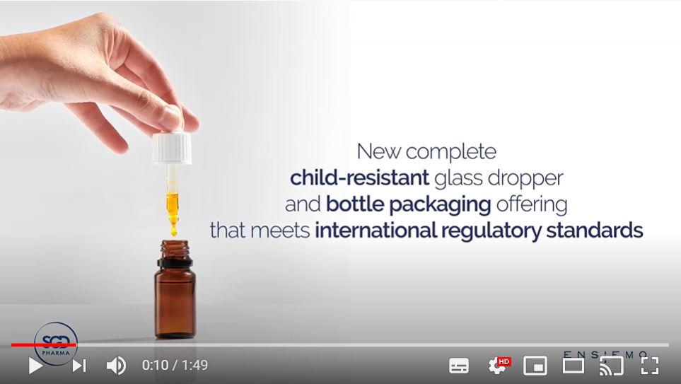 Video - Ensiemo, the complete child-resistant packaging solution for cbd oils