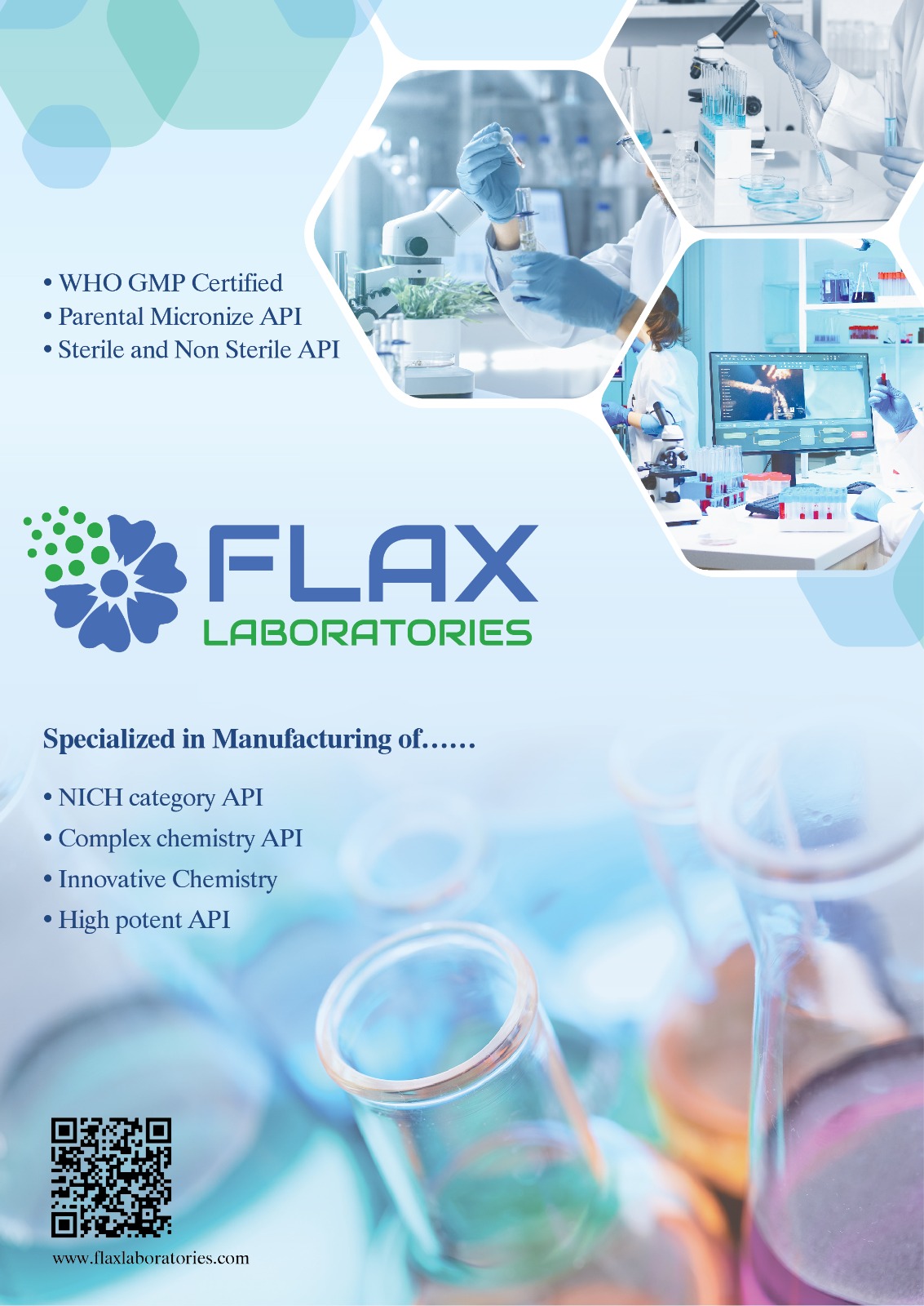 Product List of Flax Laboratories