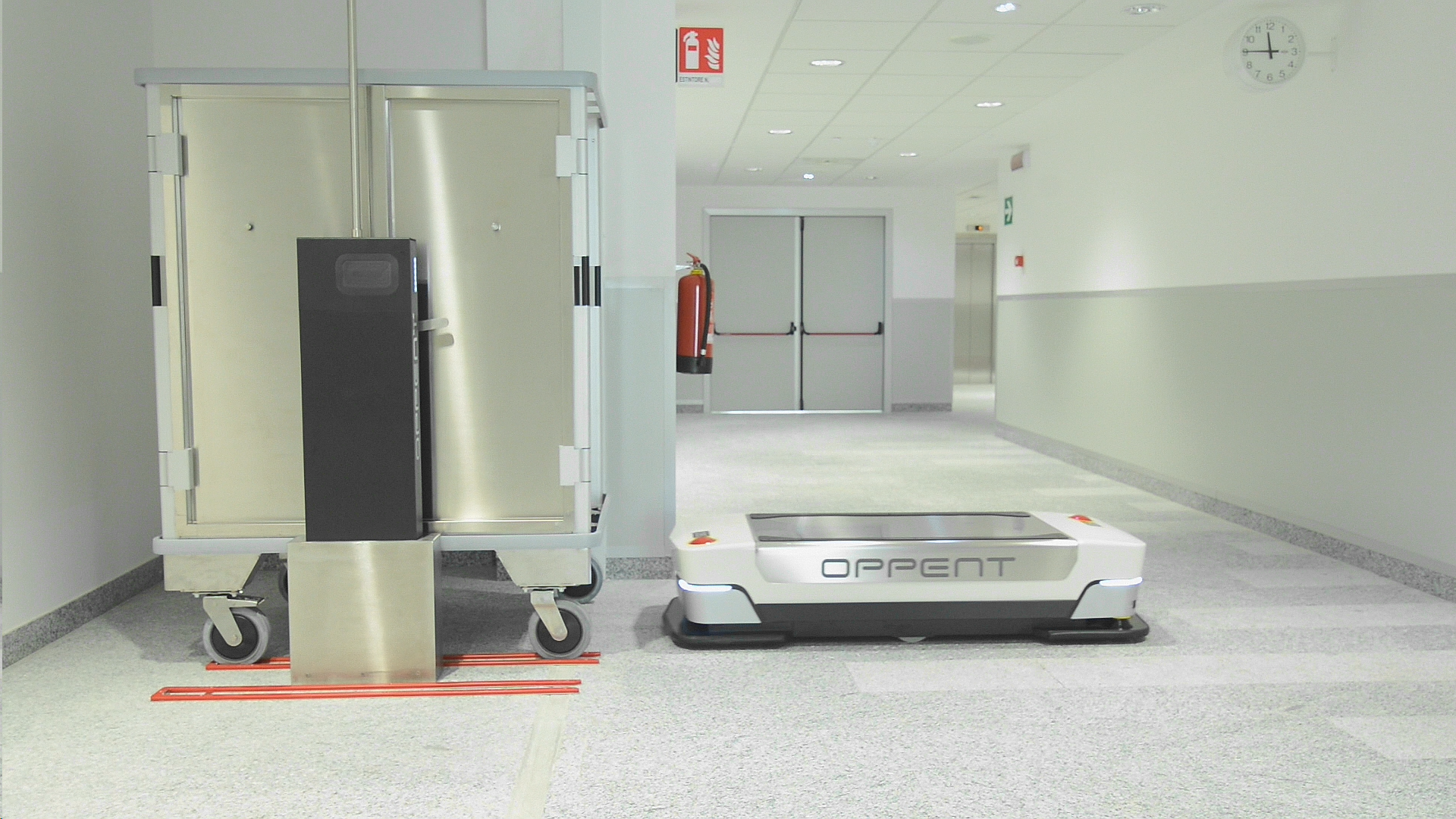 EVOcart - the Mobile Robot for hospital intralogistics