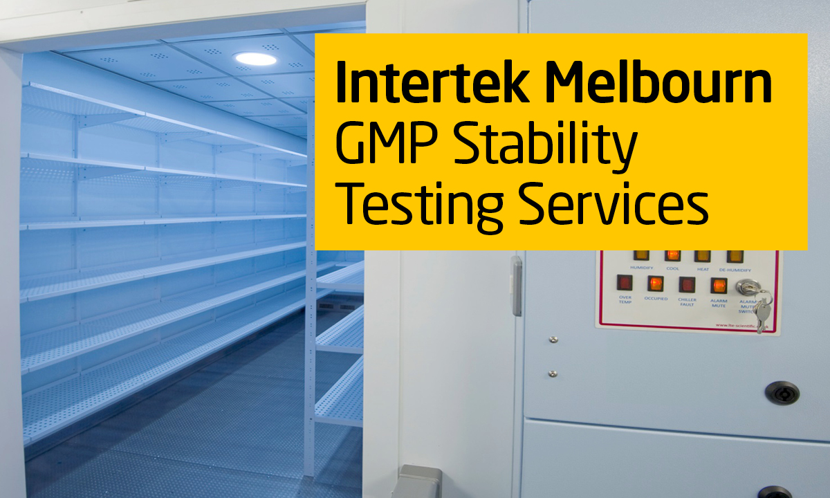 GMP Stability Testing and Storage Capabilities