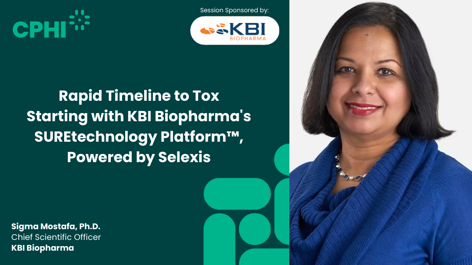 Rapid Timeline to Tox Starting with KBI Biopharma's SUREtechnology Platform™, Powered by Selexis