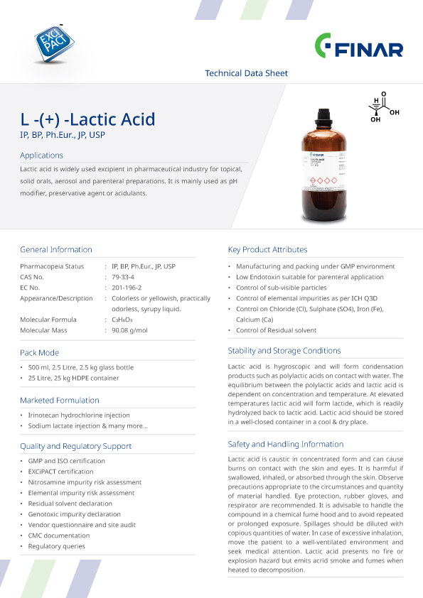 Lactic Acid