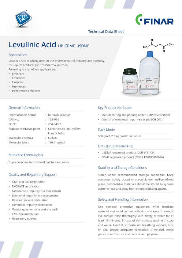 Levulinic Acid